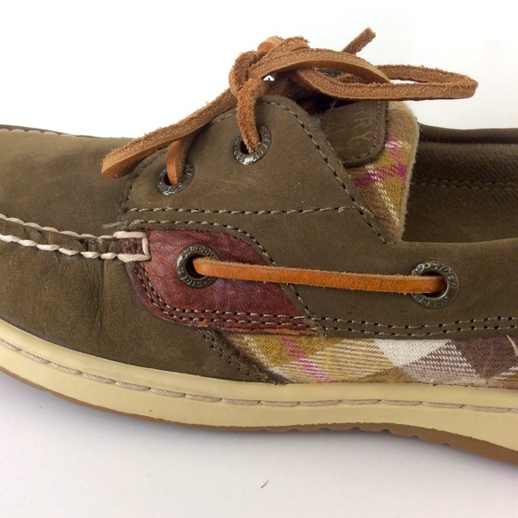 Sperry Top Sider Suede Leather Flats Size 9.5 - Picture 8 of 15